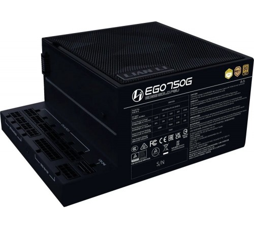 Блок живлення Lian Li EDGE750, 80 Plus Gold, Black, EU Cord (G9P.EG0750G.B000.EU)