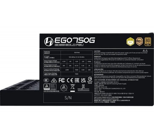 Блок живлення Lian Li EDGE750, 80 Plus Gold, Black, EU Cord (G9P.EG0750G.B000.EU)