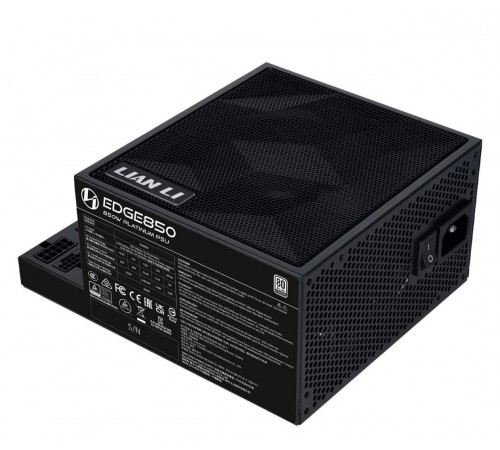 Блок живлення Lian Li EDGE850, 80 Plus Platinum, Black, EU Cord (G9P.EG0850.BE00.EU)