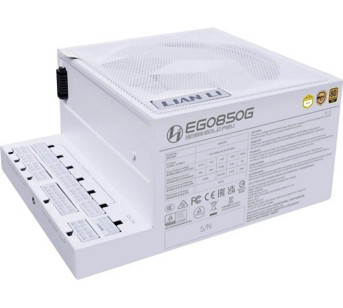 Блок живлення Lian Li EDGE850, 80 Plus Gold, White, EU Cord (G9P.EG0850G.W000.EU) Блок живлення Lian Li EDGE850, 80 Plus Gold, White, EU Cord (G9P.EG0850G.W000.EU)