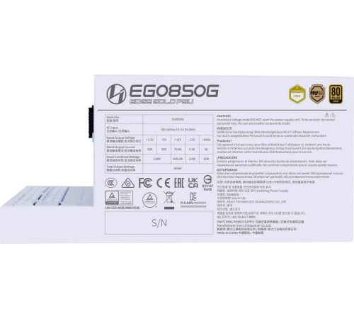Блок живлення Lian Li EDGE850, 80 Plus Gold, White, EU Cord (G9P.EG0850G.W000.EU) Блок живлення Lian Li EDGE850, 80 Plus Gold, White, EU Cord (G9P.EG0850G.W000.EU)