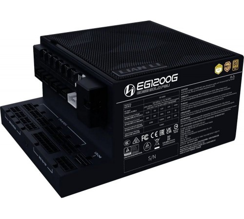 Блок живлення Lian Li Edge Gold 1200W Black with Hub, EU Cord (G9P.EG1200G.BH00.EU)