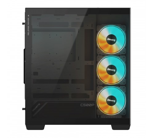 Корпус Gigabyte Aorus C500 Panoramic Stealth Tempered Glass Black без БЖ (GB-C500P ST)