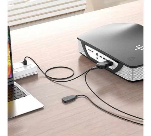 Адаптер XO GB012 HDMI - USB-A (M/M) Black