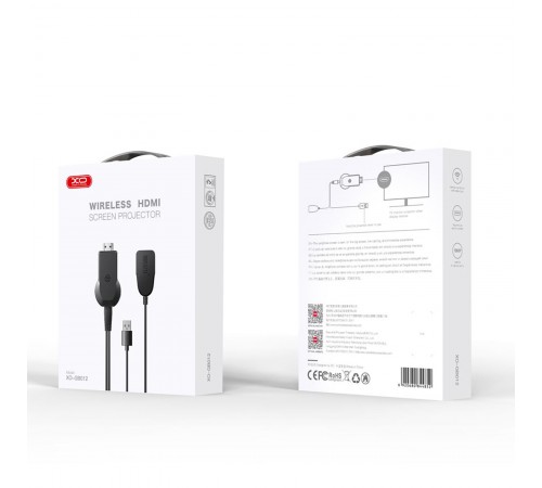 Адаптер XO GB012 HDMI - USB-A (M/M) Black