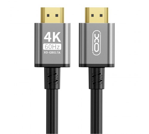 Кабель XO HDMI-HDMI V.2.0, 3 м Tranish (GB017A-HDMI.tranish)