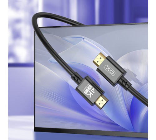 Кабель XO HDMI-HDMI V.2.0, 3 м Tranish (GB017A-HDMI.tranish)