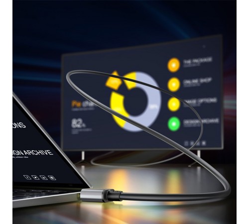 Кабель XO HDMI-HDMI V.2.0, 3 м Tranish (GB017A-HDMI.tranish)