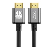 Кабель XO HDMI-HDMI V.2.0, 5 м Tranish (GB017B-HDMI.tranish)