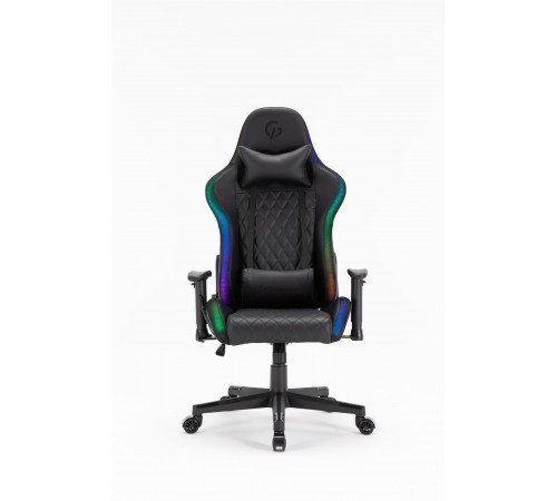 Крісло для геймерів GamePro Hero RGB Black (GC-700-Black)