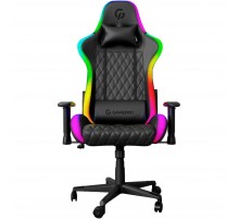 Крісло для геймерів GamePro Hero RGB Black (GC-700-Black)