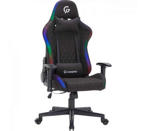 Крісло для геймерів GamePro GC700FB RGB Black