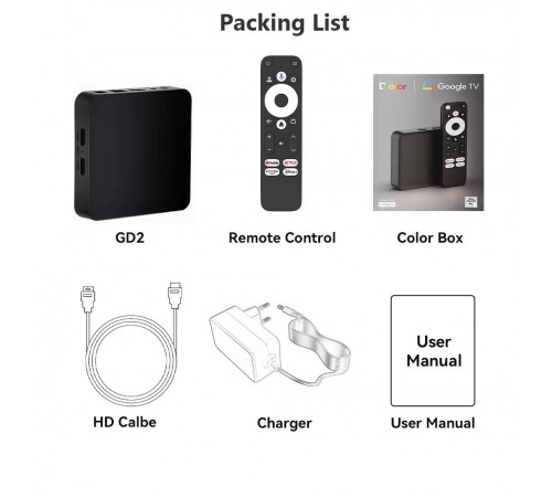 TV приставка Dcolor GD2 2/32