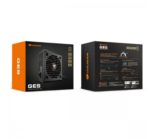 Блок живлення Cougar GES850, 80 Plus Gold, 850W