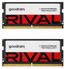 Модуль пам`ятi SO-DIMM DDR5 2x32GB/5600 Goodram Rival (GGEES5-56L40/64GDC)