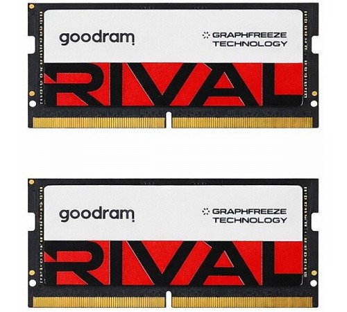 Модуль пам`ятi SO-DIMM DDR5 2x32GB/5600 Goodram Rival (GGEES5-56L40/64GDC)