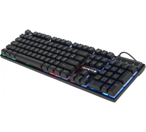 Клавіатура GamePro GK296 RGB Black Клавіатура GamePro GK296 RGB Black