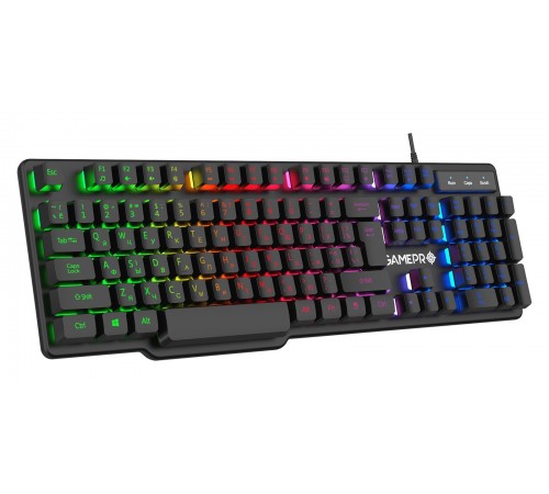 Клавіатура GamePro GK380 RGB Black Клавіатура GamePro GK380 RGB Black