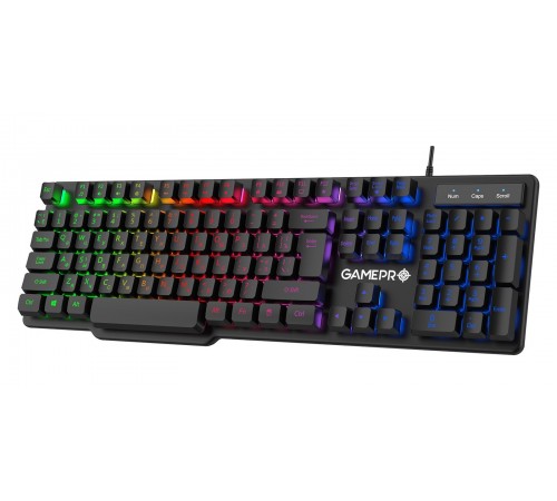 Клавіатура GamePro GK380 RGB Black Клавіатура GamePro GK380 RGB Black