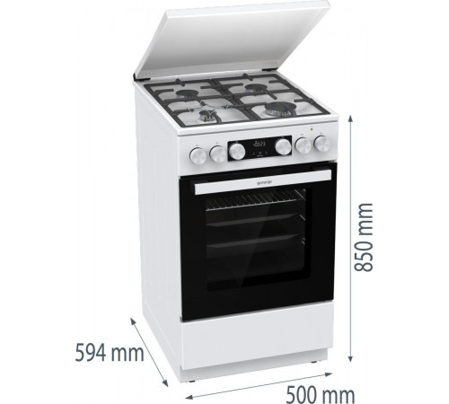 Плита Gorenje GK5C42WF-B Плита Gorenje GK5C42WF-B