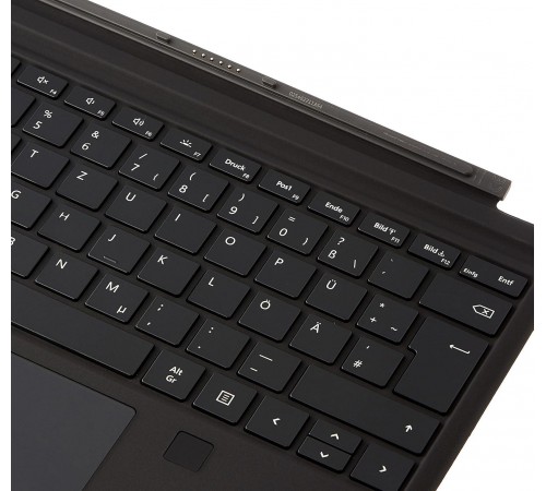 Клавiатура Microsoft Surface Pro 1755 Type Cover with Fingerprint ID Black (GKG-00021)