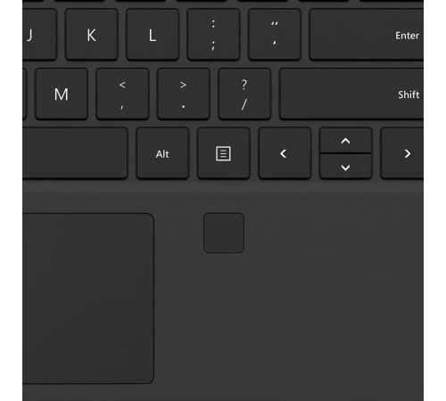 Клавiатура Microsoft Surface Pro 1755 Type Cover with Fingerprint ID Black (GKG-00021)