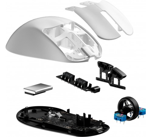 Миша бездротова GamePro Asgard Surt White (GM017W)