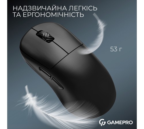 Миша бездротова GamePro Asgard Loki Black (GM022B)