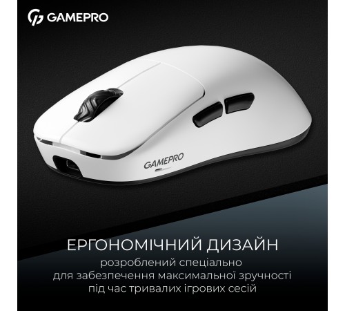 Миша бездротова GamePro Asgard Loki White (GM022W)