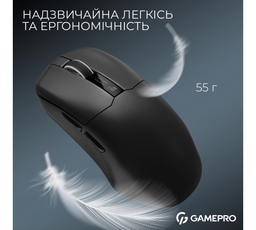 Миша бездротова GamePro Asgard Thor Black (GM023B)