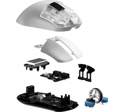 Миша бездротова GamePro Asgard Thor White (GM023W)