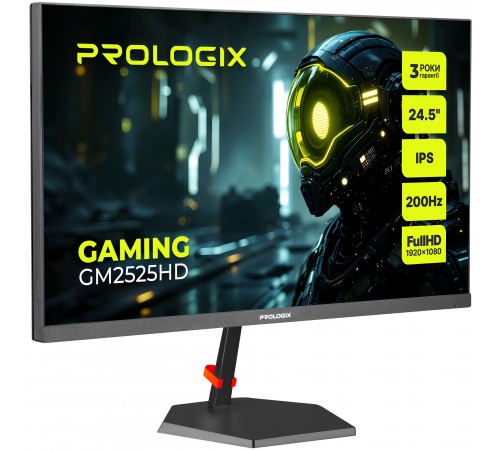 Монітор Prologix Gaming 24.5" GM2525HD IPS Black 200Hz Монітор Prologix Gaming 24.5" GM2525HD IPS Black 200Hz