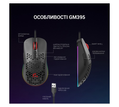 Миша GamePro GM395 Black
