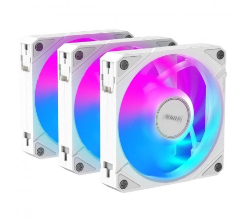 Вентилятор Gigabyte Aorus EZ Chain Fan 120 Ice 3-Pack White (GP-ECFAN1203 ICE)