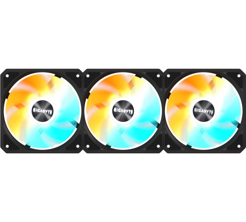 Вентилятор Gigabyte EZ Chain Fan 120 3-Pack Black (GP-GBT EZFAN1203)