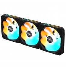 Вентилятор Gigabyte EZ Chain RVS Fan 120 3-Pack Black (GP-GBT EZRVSFAN1203)