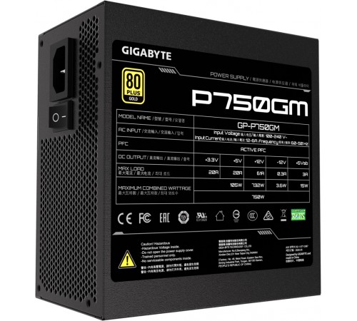 Блок живлення Gigabyte GP-P750GM 750W