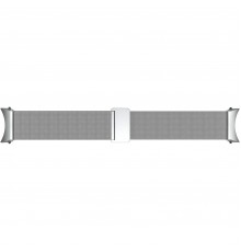 Ремінець Samsung Milanese Band для Samsung Galaxy (20mm, S/M) / Watch 4 / Watch 5 / Watch 6 Silver (GP-TYR860SAASU)