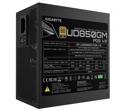 Блок живлення Gigabyte GP-UD850GM PG5 V2 850W