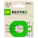 Акумулятори GP Recyko AA/HR06 NI-MH 1300 mAh BL 4 шт