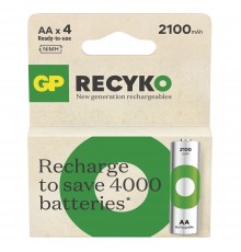 Акумулятори GP Recyko AA/HR06 NI-MH 2100 mAh BL 4 шт