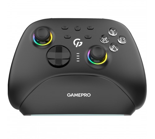 Геймпад GamePro із зарядною станцією GPX13BDOC Black
