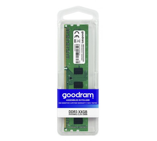 Модуль пам`яті DDR3 4GB/1600 Goodram (GR1600D364L11S/4G)