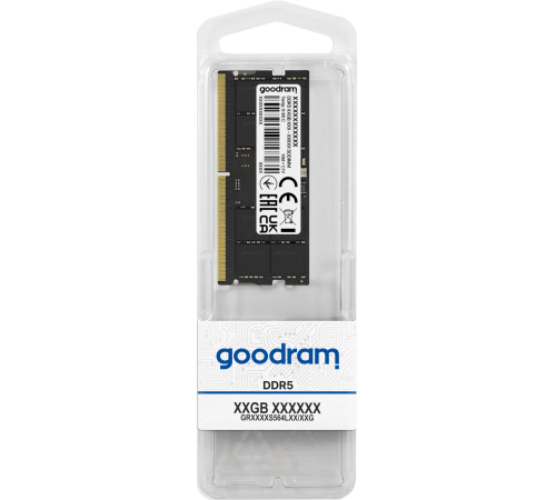 Модуль пам`яті SO-DIMM DDR5 16GB/5600 Goodram (GR5600S564L46S/16G)