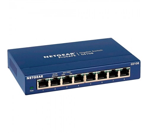 Комутатор Netgear GS108GE 8хGE Комутатор Netgear GS108GE 8хGE