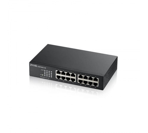 Комутатор ZYXEL GS1100-16 (GS1100-16-EU0103F) Комутатор ZYXEL GS1100-16 (GS1100-16-EU0103F)