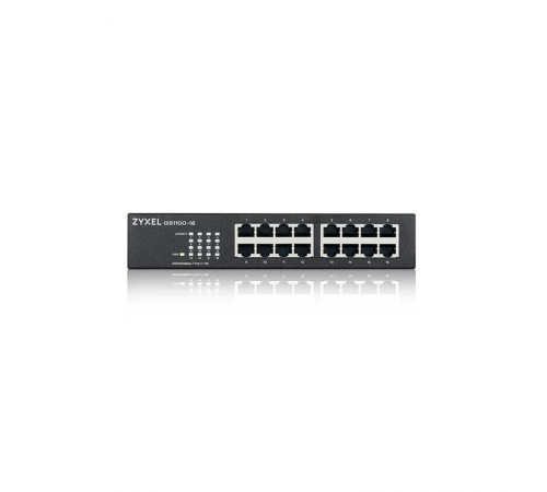 Комутатор ZYXEL GS1100-16 (GS1100-16-EU0103F) Комутатор ZYXEL GS1100-16 (GS1100-16-EU0103F)