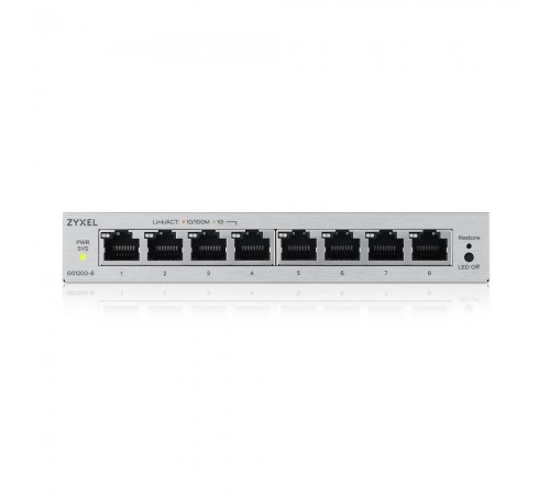 Комутатор ZYXEL GS1200-8 v3 (GS1200-8V3-EU0101F)