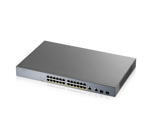 Комутатор для відеоспостереження ZYXEL GS1350-26HP (GS1350-26HP-EU0101F)