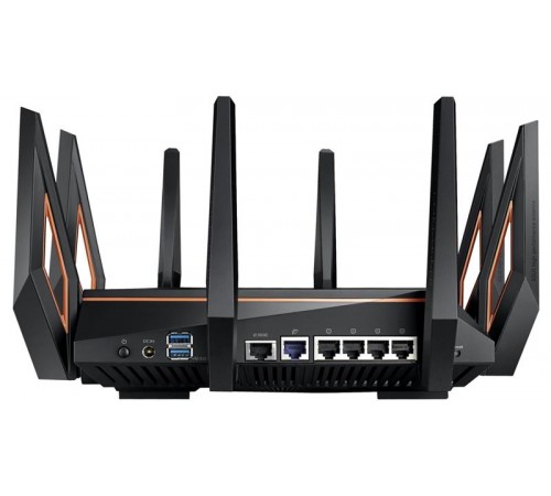 Бездротовий маршрутизатор Asus ROG Rapture GT-AX11000 (90IG04H0-MO3G00) Бездротовий маршрутизатор Asus ROG Rapture GT-AX11000 (90IG04H0-MO3G00)
